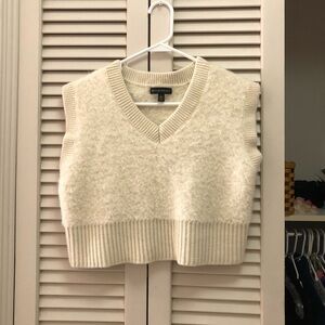 Banana Republic Alpaca vest. Very soft and comfortable.